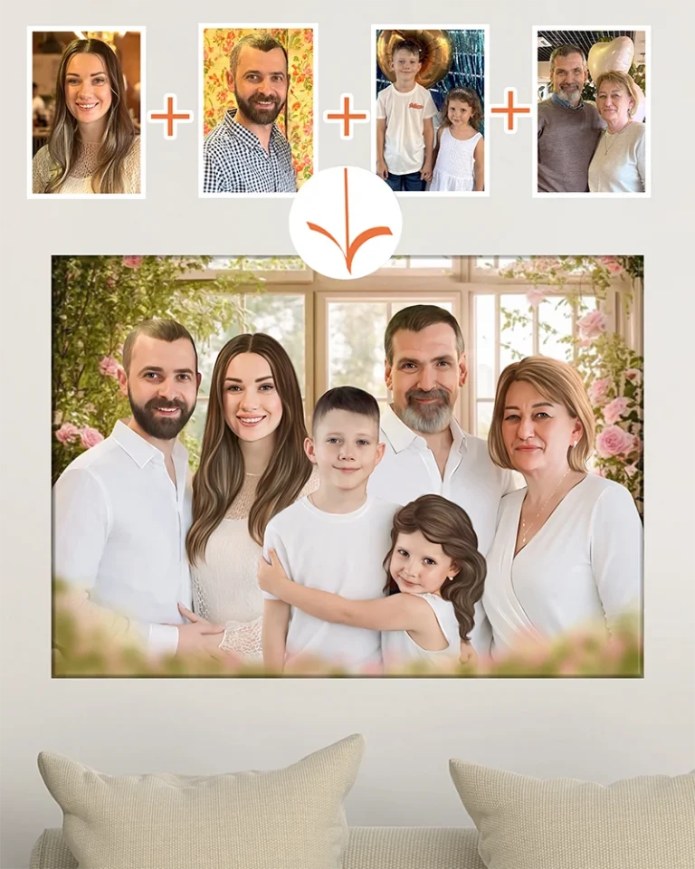 Custom Family Portrait